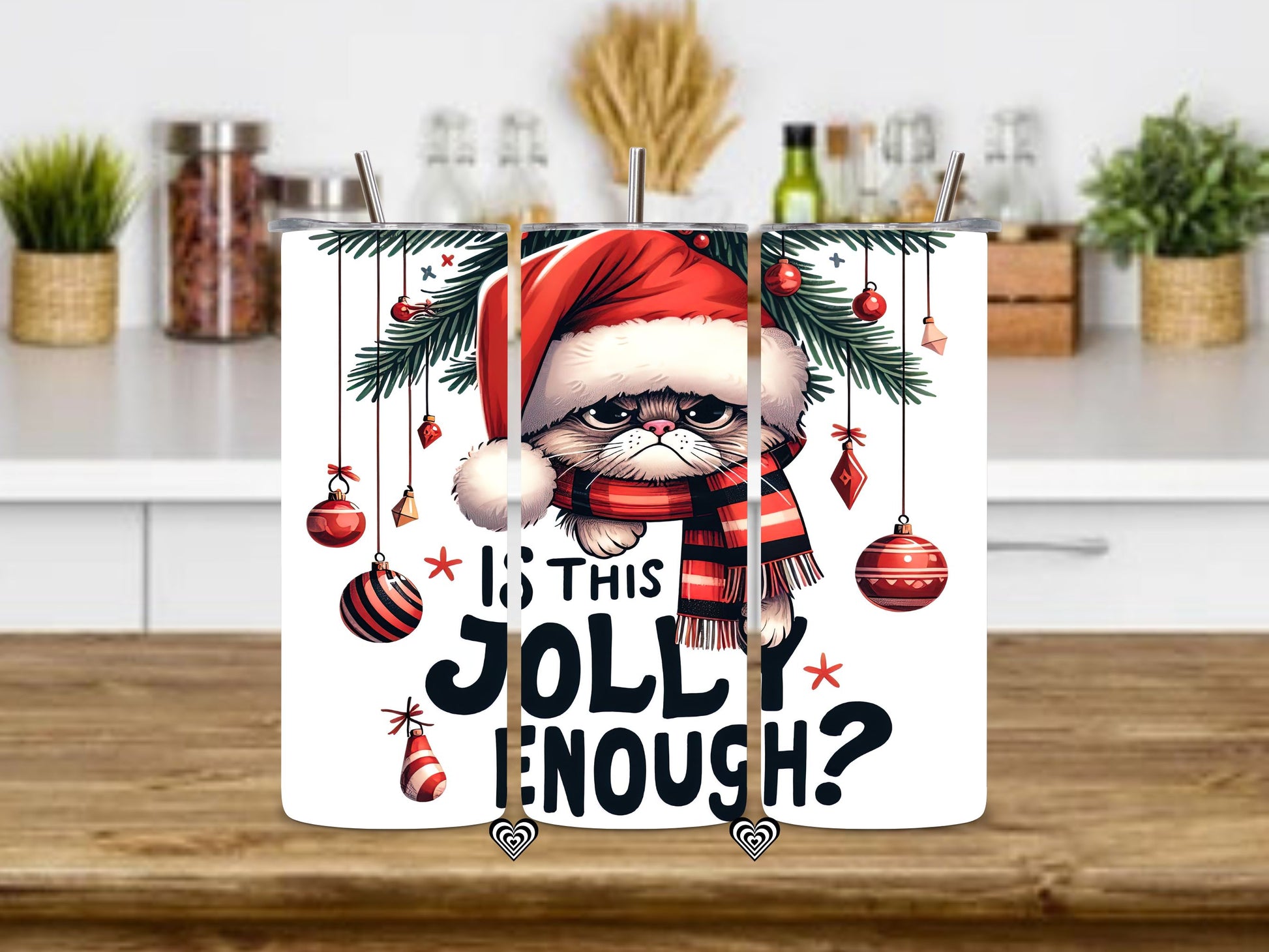 Is this Jolly Enough Christmas Tumbler