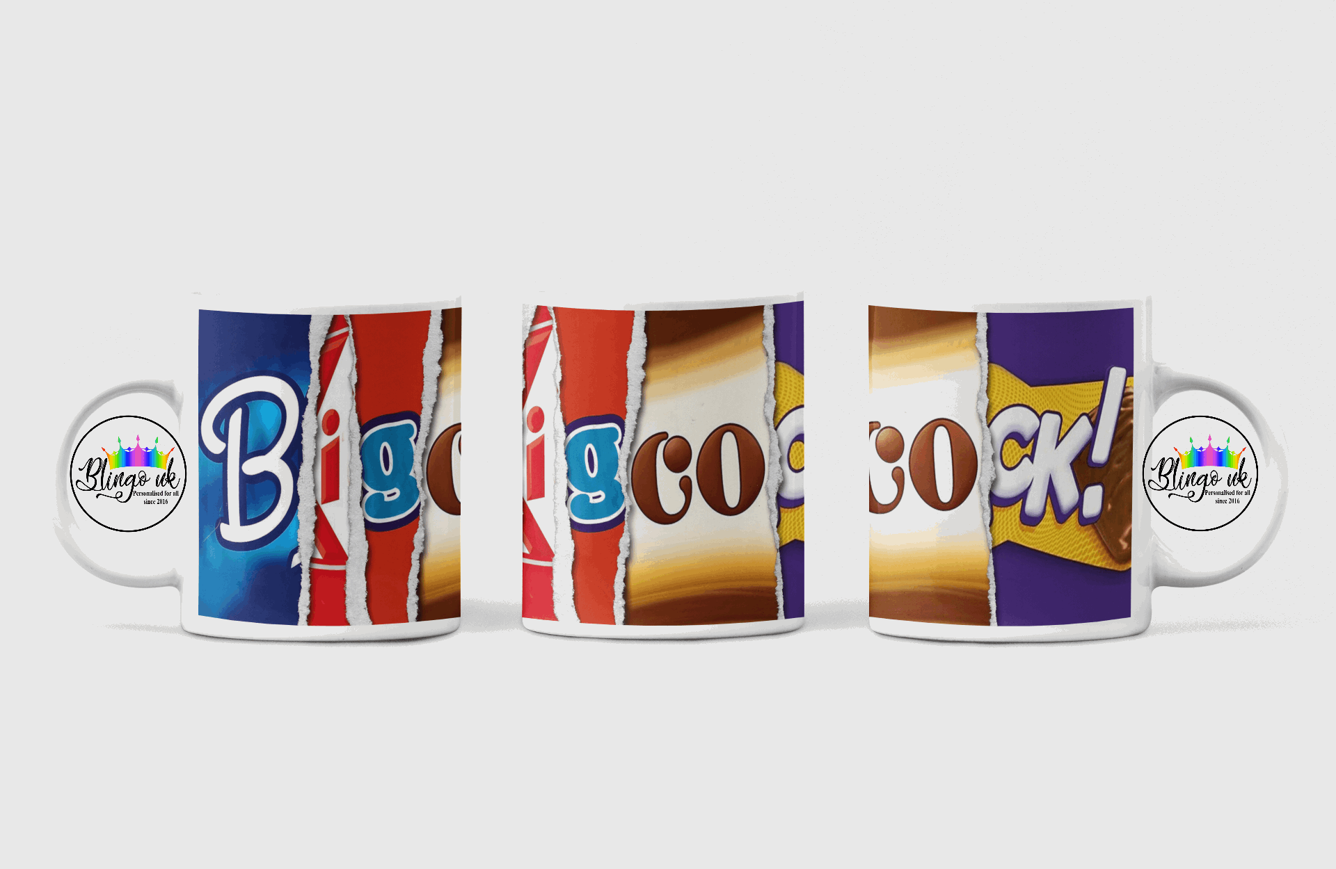 Big Cock - Personalised Novelty Choco Mug