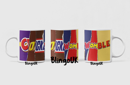 Cock Womble - Personalised Novelty Choco Mug