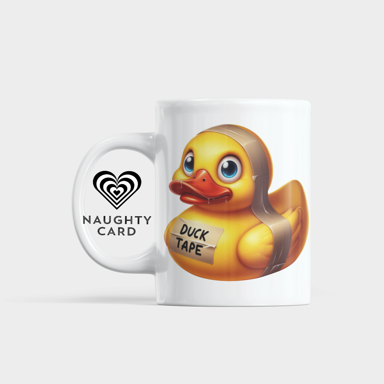 Duck Tape Mug From NaughtyCard