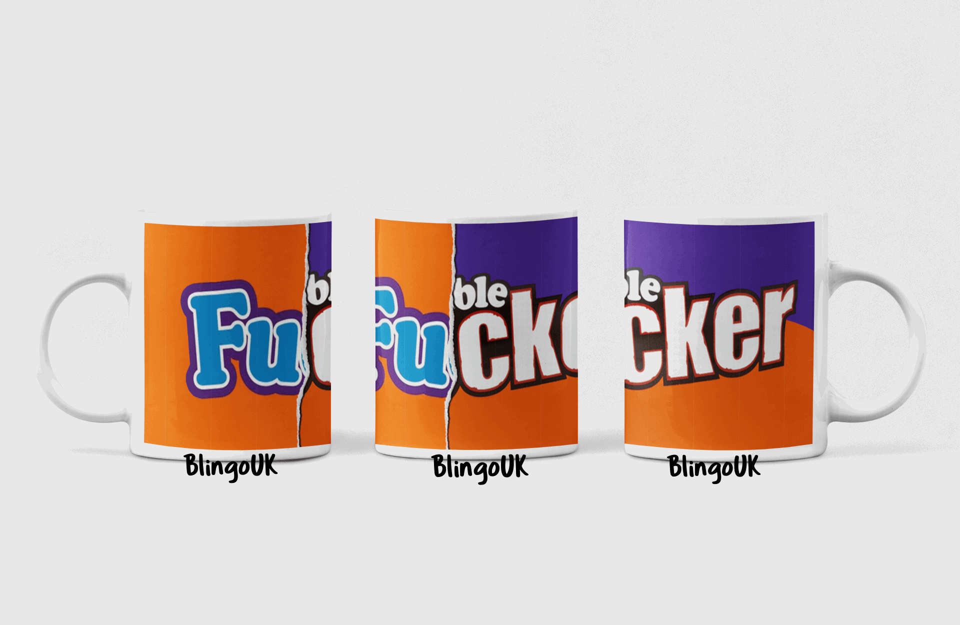 Fucker - Personalised Novelty Choco Mug