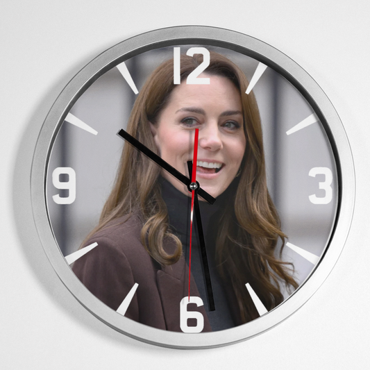 Kate Middleton Wall Clock