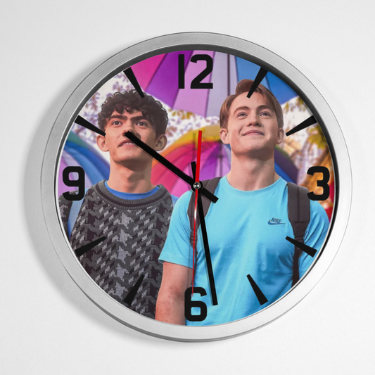 Nick And Charlie Clock Heartstopper