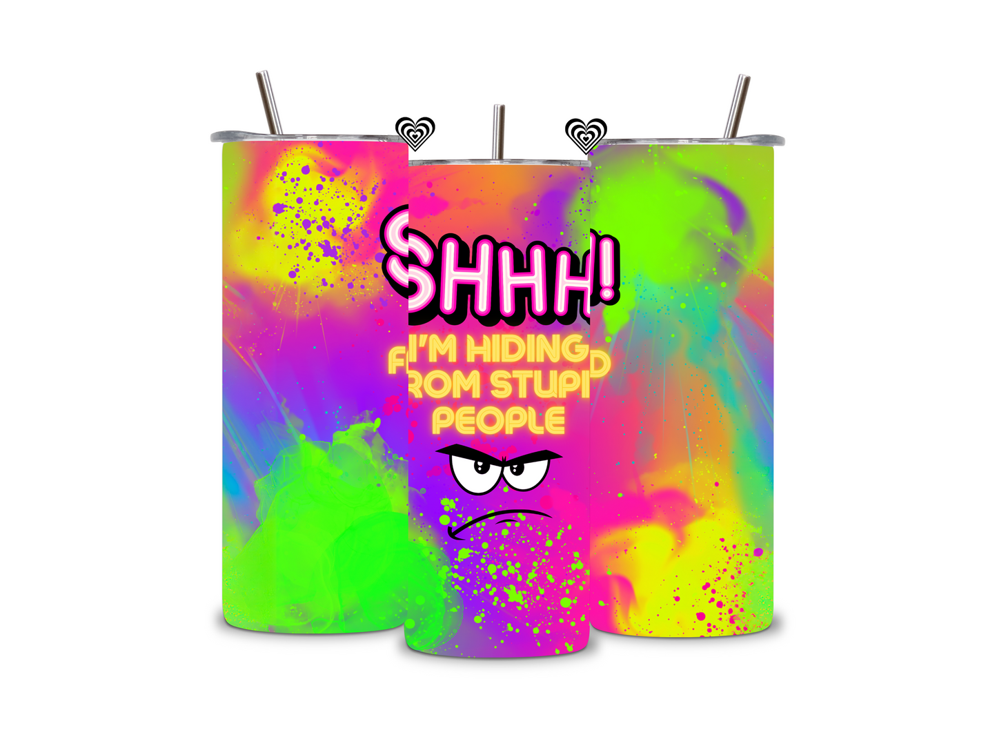 Shhh Thermal Skinny Tumbler