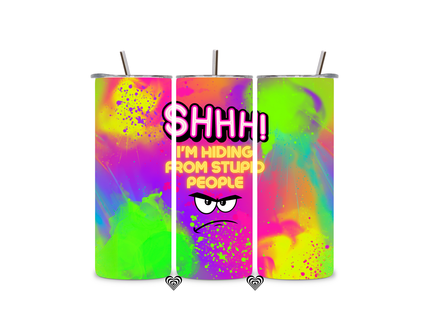 Shhh Thermal Skinny Tumbler