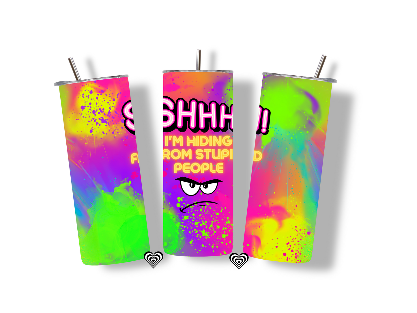 Shhh Thermal Skinny Tumbler