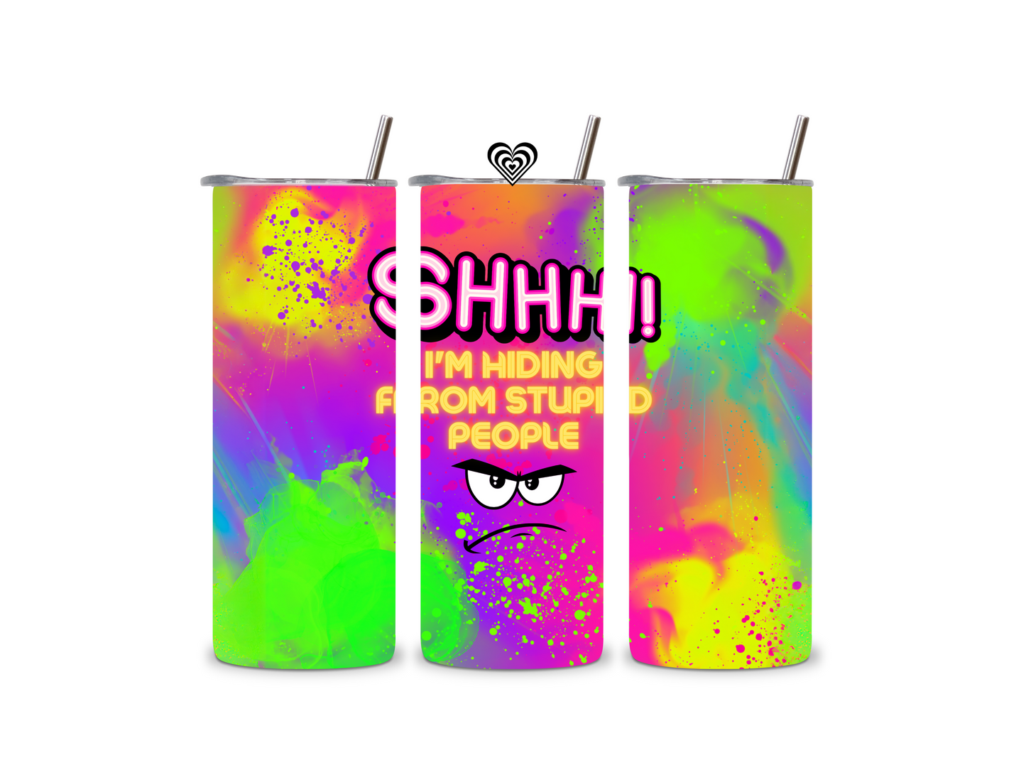 Shhh Thermal Skinny Tumbler