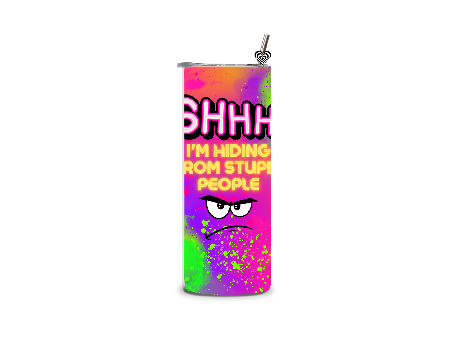 Shhh Thermal Skinny Tumbler