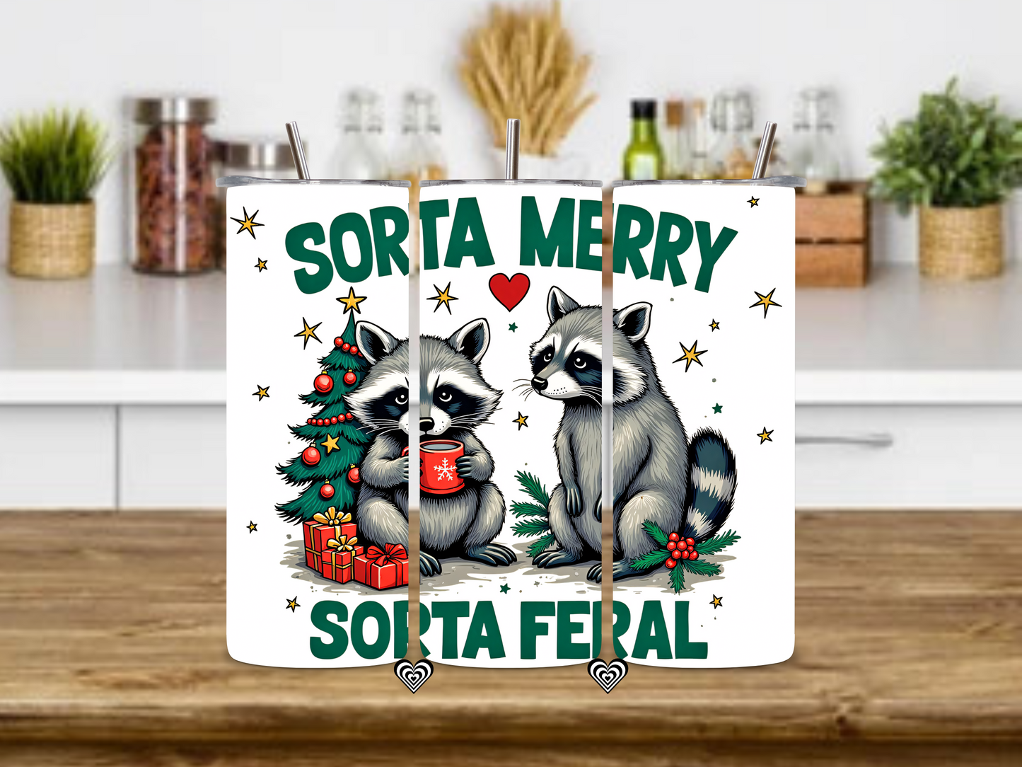 Sorta Merry Thermal Skinny Tumbler