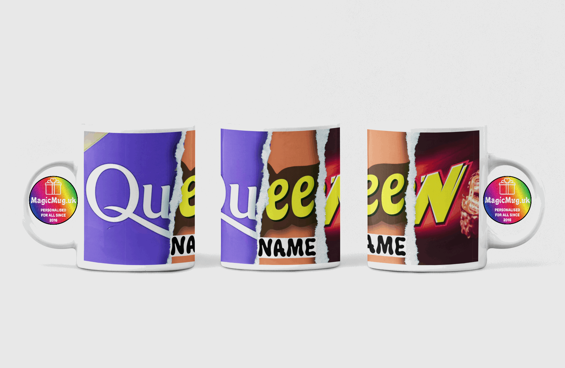 Fucker - Personalised Novelty Choco Mug