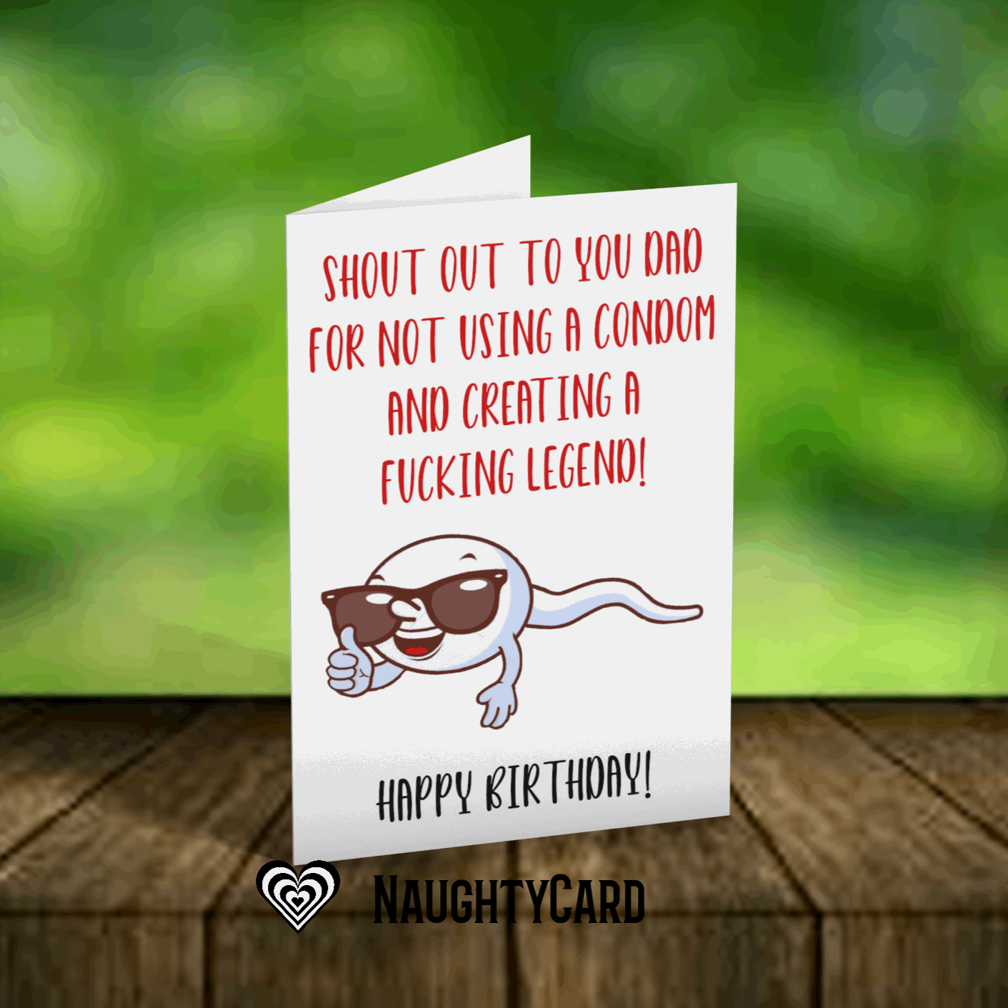 Creating a legend Birthday Card