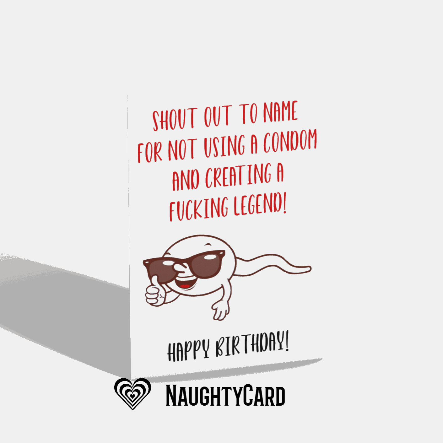 Creating a legend Birthday Card