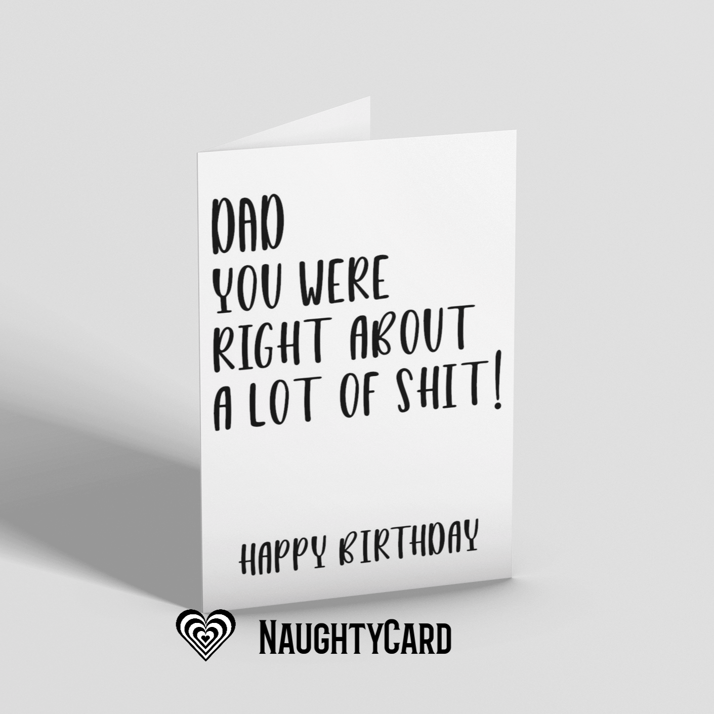 You Were Right Birthday Card