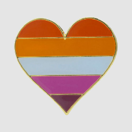 Sunset Lesbian Badge