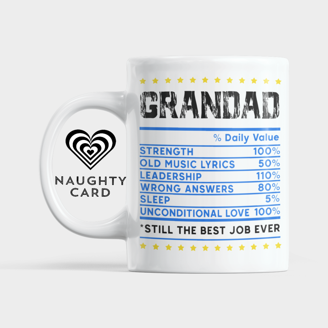 Grandad Mug - Granddad Birthday - Gramps - Grumps -Fathers Day Mug