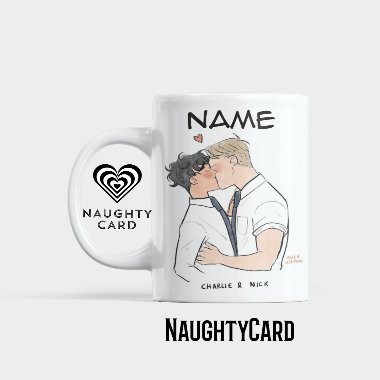 Heartstopper Kiss Mug