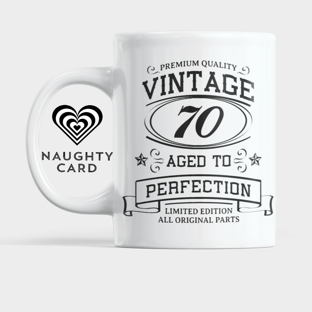 70th Birthday Mug - Birthday Gift