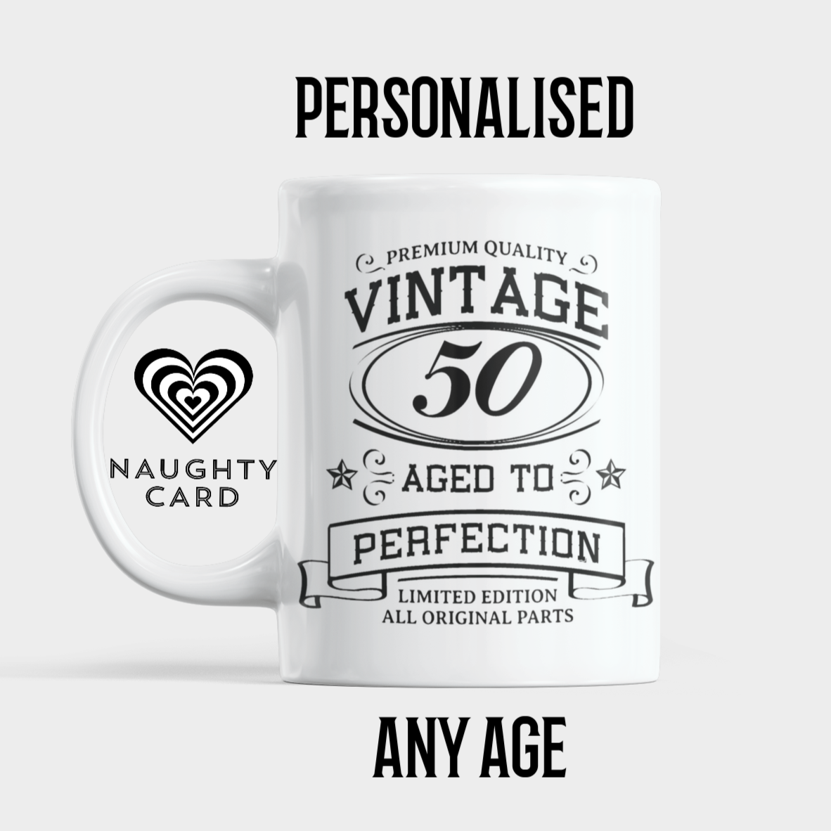 Birthday Mug 50 years old