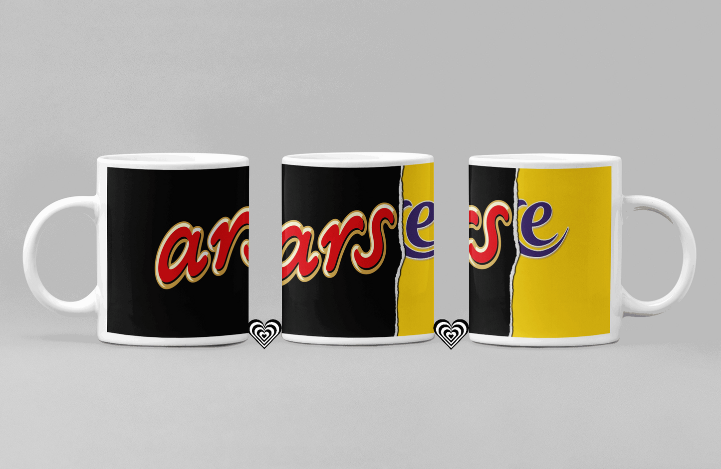 Arse - Personalised Novelty Chocolate Mug