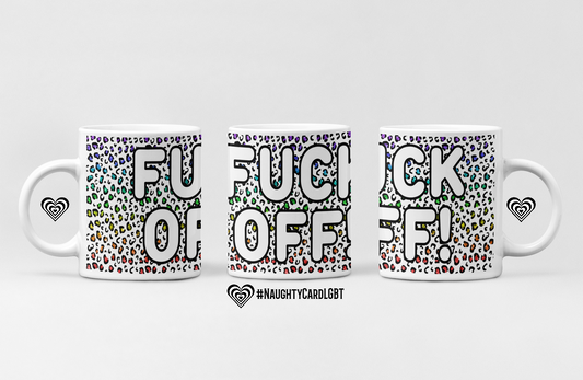 F off adult humour novelty mug