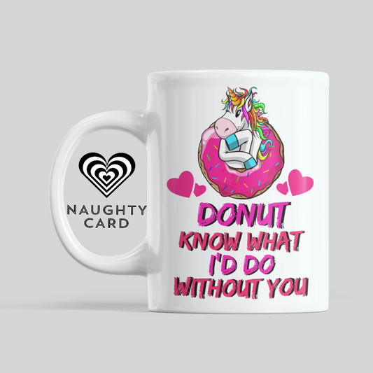 Gift for her Funny Unicorn mug from NaughtyCard. Designed for adults this is the perfect office birthday gift. Leaving Gift and ideal for secret Santa. Christmas Gift.