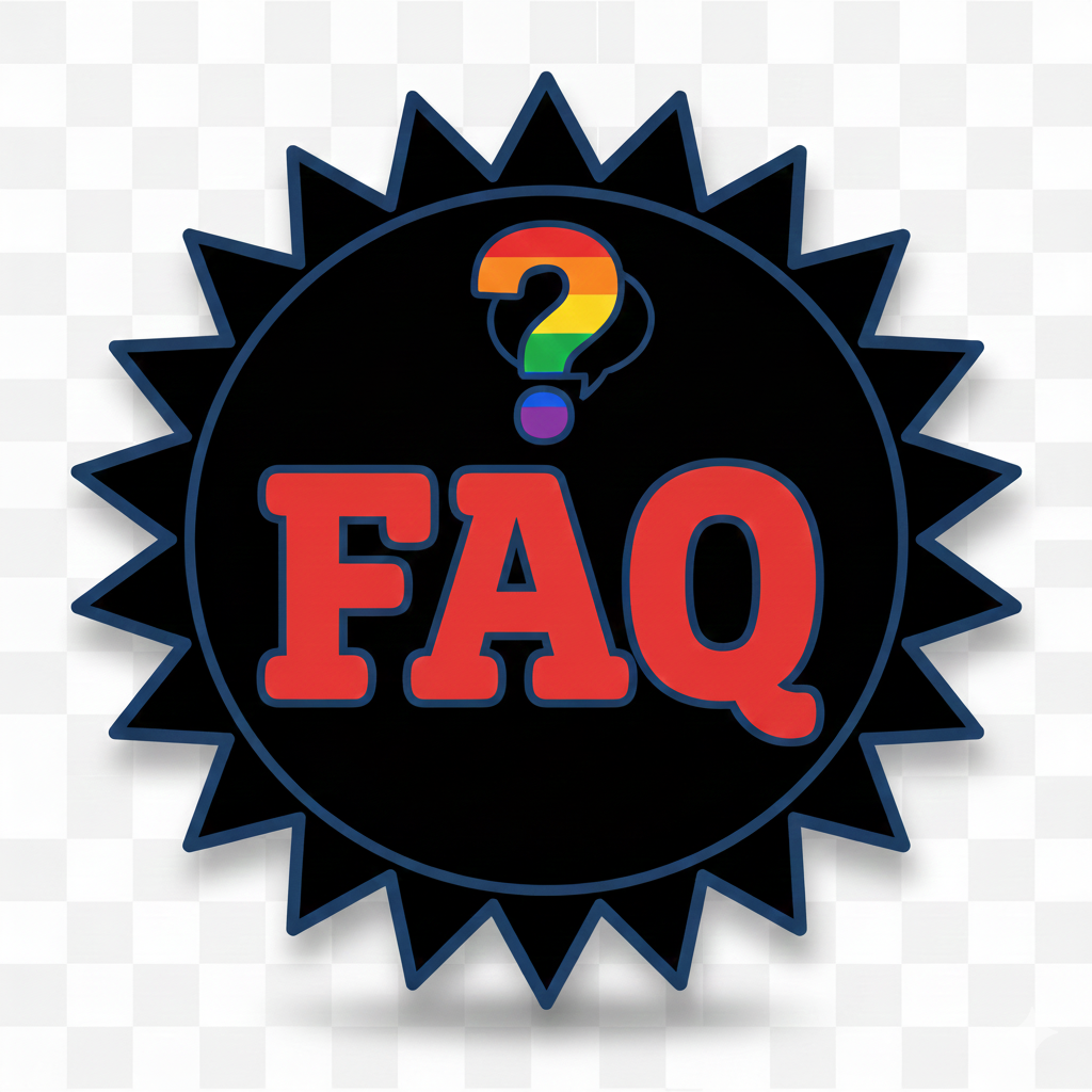 Frequently Asked Questions (FAQ) - Naughty Card LGBTQIA+ Collection 🏳️‍🌈
