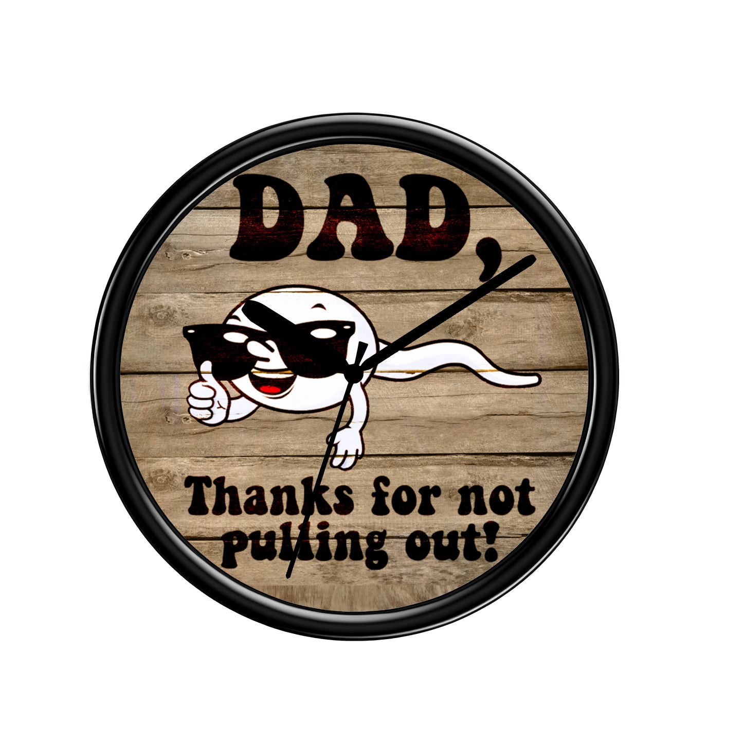 Naughty Dad Clock