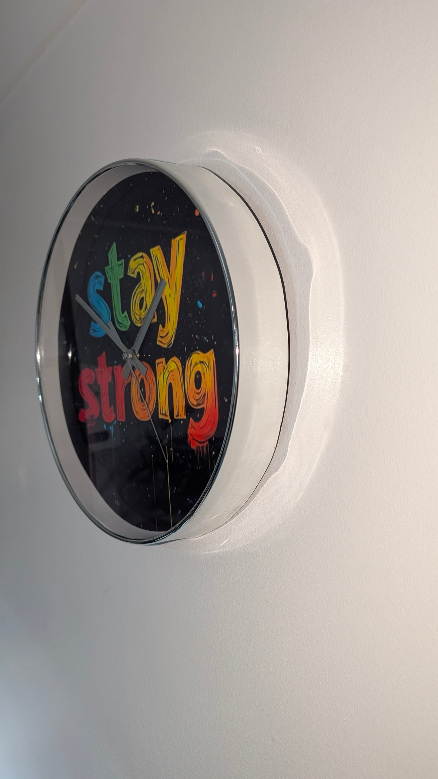 Stay Strong Clock