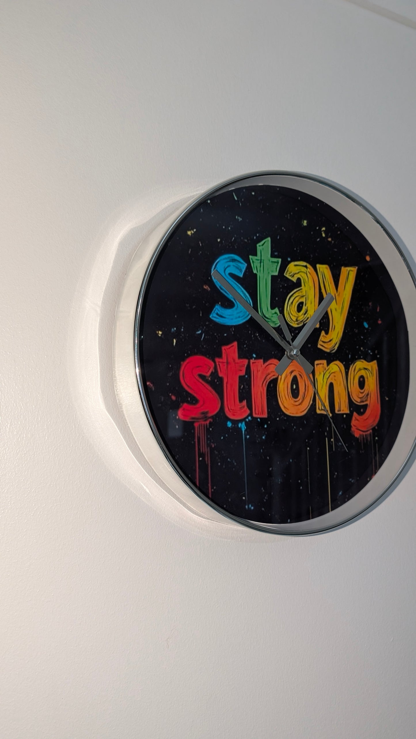 Stay Strong Clock