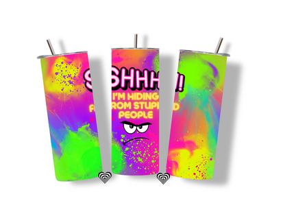 Shhh Thermal Skinny Tumbler