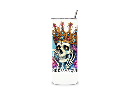 Drama Thermal Skinny Metal Tumbler Personalised 20oz