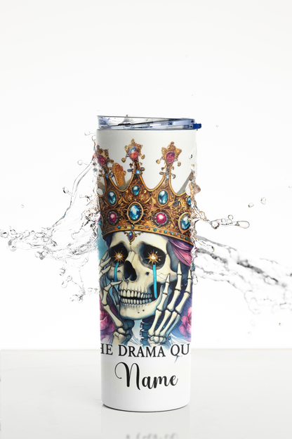 Drama Thermal Skinny Metal Tumbler Personalised 20oz