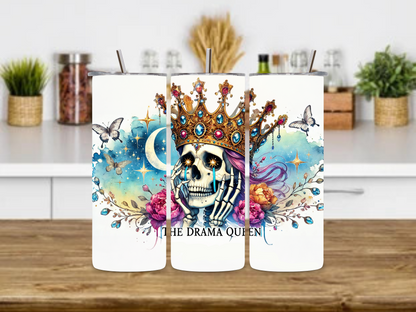 Drama Thermal Skinny Metal Tumbler Personalised 20oz