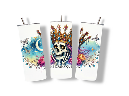 Drama Thermal Skinny Metal Tumbler Personalised 20oz