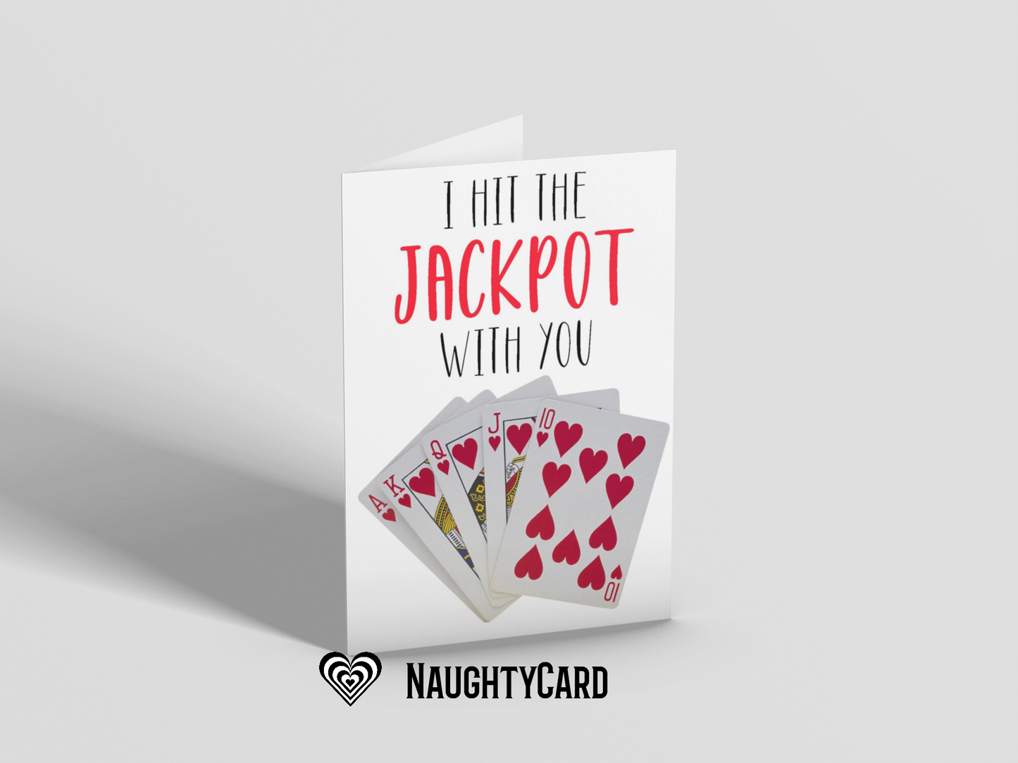 Jackpot Royal Flush Card