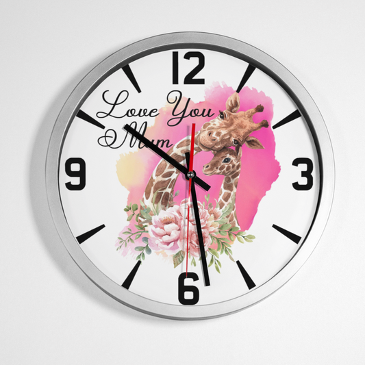 Love you Mum Clock - Perfect Mothers Day Gift 