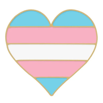 Pansexual Enamel Badge from Naughty Card